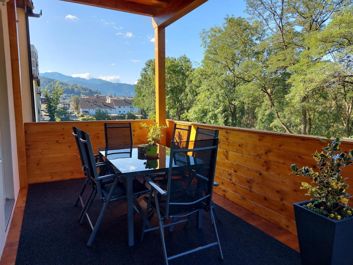 Auszeit Steiraland 7 Mit Ueberdachten Balkon Und Parkplatz ลีโอเบน ภายนอก รูปภาพ