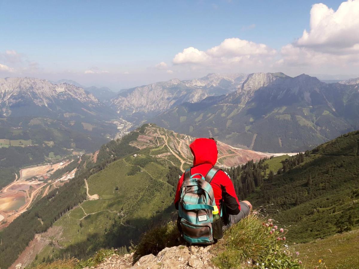 Auszeit Steiraland 7 Mit Ueberdachten Balkon Und Parkplatz ลีโอเบน ภายนอก รูปภาพ